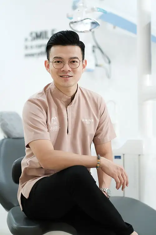Dr. Melvin Sia a dentist at M Dental Clinic